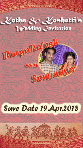 Kotha's Wedding invitation screenshot 1