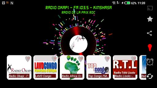 Stations de radio du Congo 2 تصوير الشاشة