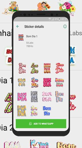 Figurinhas de Bom Dia e Boa Noite- WAStickerApps screenshot 6
