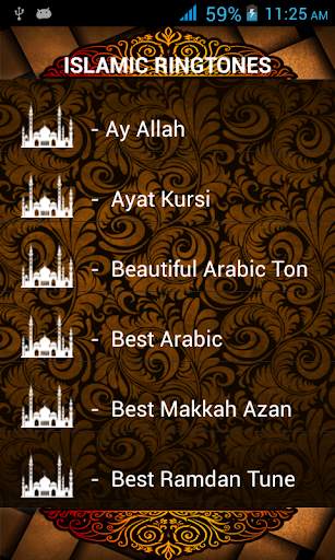 Islamic Ringtones screenshot 1