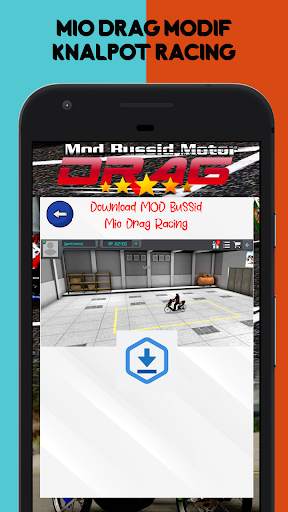 Mod Bussid Motor Drag Racing screenshot 5