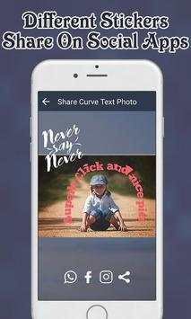 Curve Text on Photos : Circular Text on Photos screenshot 8