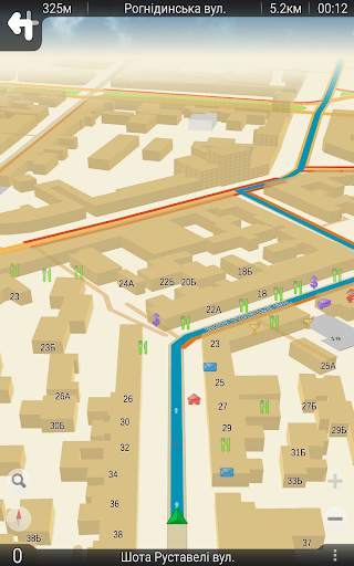 GPS navigator TourMap screenshot 10