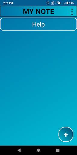 Blue Note Notepad 1 تصوير الشاشة
