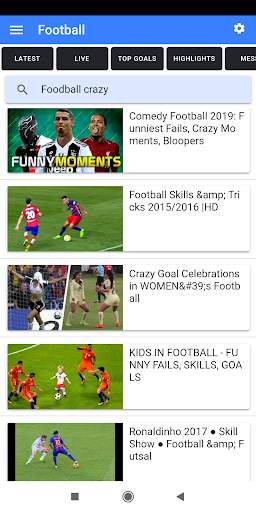 All Football videos screenshot 2
