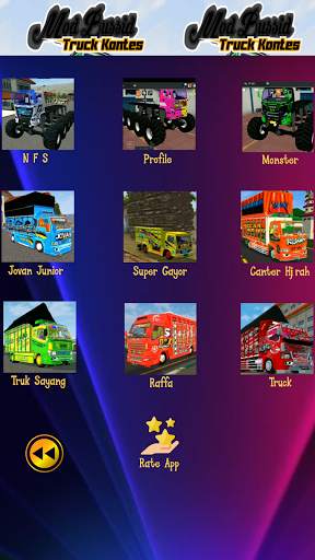 Mod Bussid Truck Contest screenshot 4