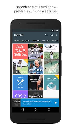 Spreaker Podcast Player - Ascolta podcast screenshot 2