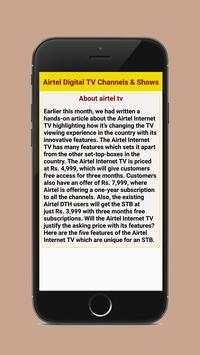 Guide For Airtel  Tv & Free Airtel Digital TV screenshot 3