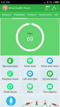 Free Health Check - Measure BP, Heart Rate, Eyes screenshot 2