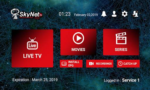 Skynet tv HD screenshot 1