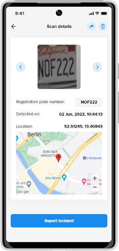 Mobile LPR screenshot 5