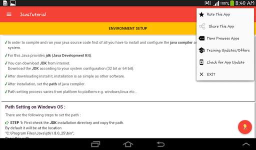 Learn Java - Java Prowess screenshot 5