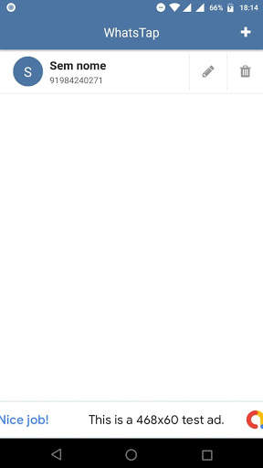 WhatsTap - Chat no WhatsApp sem salvar contato screenshot 1