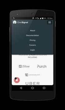 OneSignal स्क्रीनशॉट 2