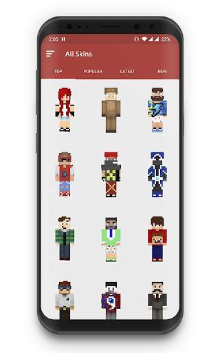 Top Youtubers Skins screenshot 1