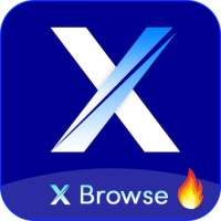 X Browser - X_N_X 🔥 Unblock,Video Downloader 2021 logo