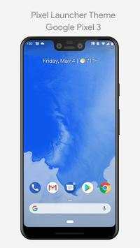 Pixel Launcher Theme for Google Pixel 3 screenshot 1