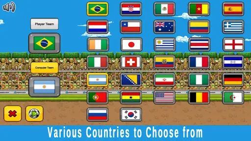 Dream Head Soccer screenshot 2