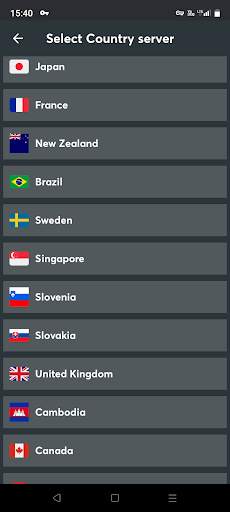 Singapore VPN - Safe VPN Proxy screenshot 2
