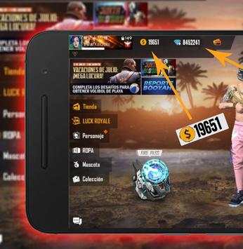 Guia for Free Fire about Diamonds & Coins screenshot 1