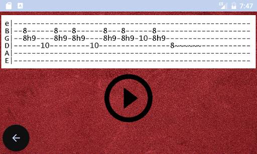 Blues Guitar Riffs 2 تصوير الشاشة
