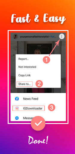 Video downloader for Instagram - IGDownloader screenshot 2