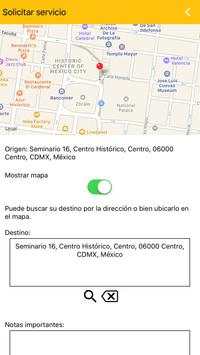 Ubicataxi screenshot 3