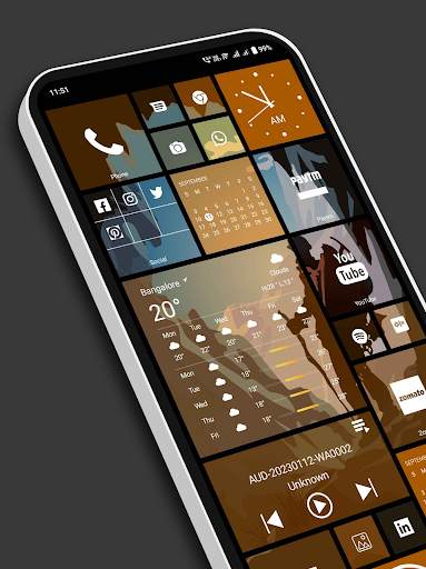 WinTiles Launcher 2023 screenshot 2