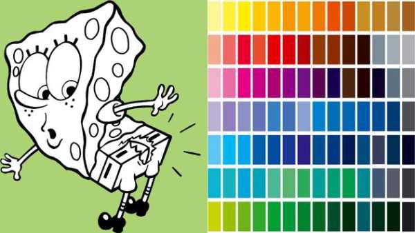 Coloring Spongebob 1 تصوير الشاشة