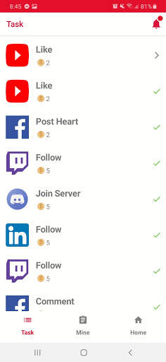 Social Traffic Exchange - Boost Like , View & Subs screenshot 2