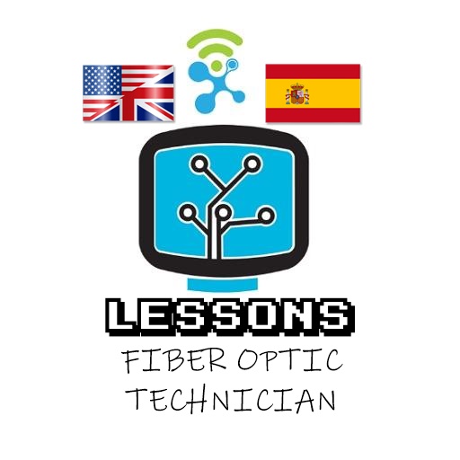 fiber optic FTTH training icon