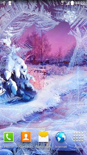 Snowfall Live Wallpaper screenshot 2