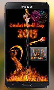 Cricket Zipper Lock 2015 screenshot 1