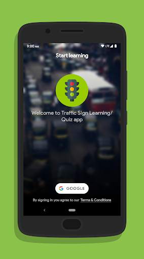 Traffic Sign Learning/Quiz скриншот 1