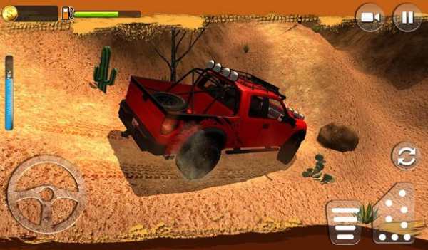 Offroad Muscle Truck Driving Simulator 2017 screenshot 12
