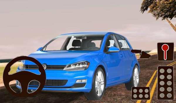 Driving Golf Drift Simulator screenshot 1