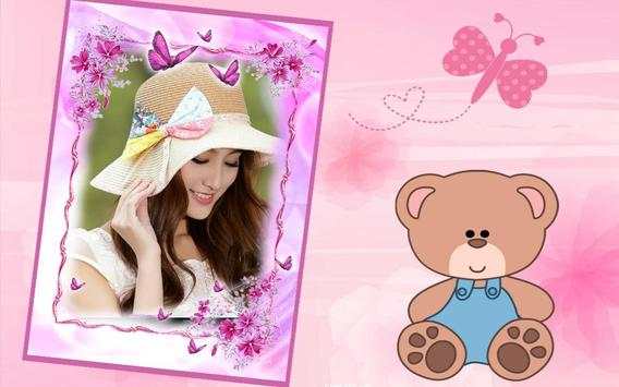 1 min App - Cute Pink Photo Frames screenshot 4