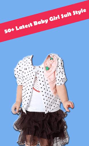 Baby Girl Suit Photo Montage screenshot 2