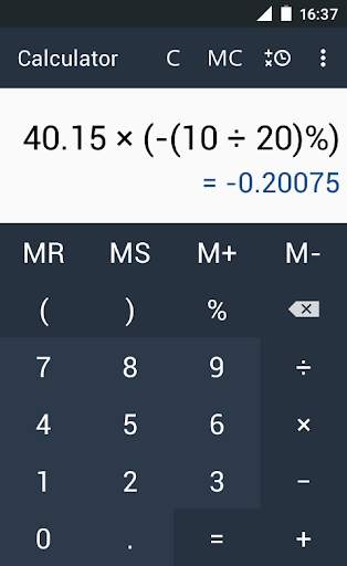 Calculator screenshot 4
