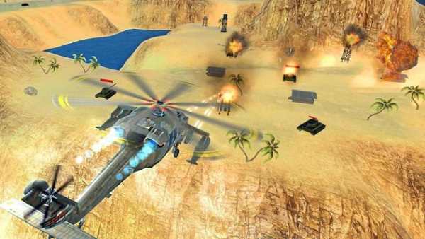 Gunship Helicopter Strike Best Helicopter Games screenshot 3