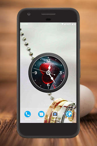 Heart Clock Live Wallpaper screenshot 3