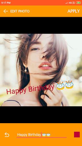 Birthday Video with Photo and Song screenshot 3
