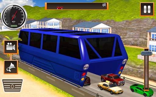 Elevated Transit Bus Sim:Futuristic Bus Driving screenshot 4