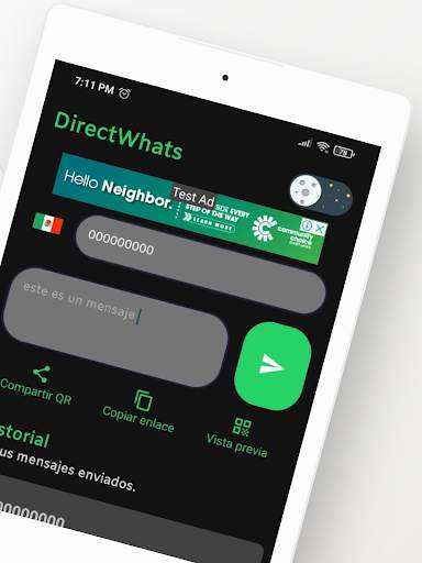 DirectWhats - WhatsApp sin guardar el número screenshot 2