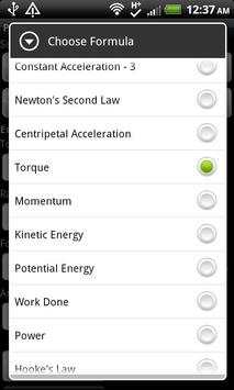 Physics Calculator Demo screenshot 2