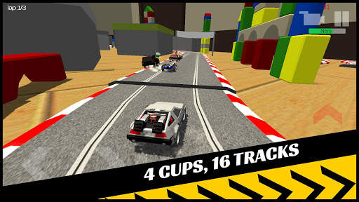 Moad Racing - LowPoly Cars Race screenshot 1