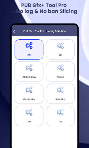 GFX Tool for PUBG - Game Launcher & Optimizer screenshot 1