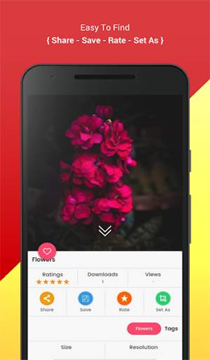 Flower Wallpaper Live - 4K Flower Wallpapers Free screenshot 3
