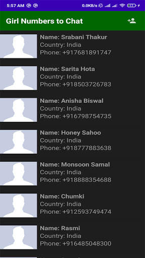 Girl phone numbers for whatsapp screenshot 1