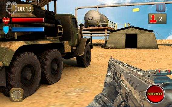 Army Sniper War Game: Invisible Desert Killer screenshot 2
